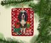 English Springer Spaniel Holiday Christmas Porcelain Ornament Christmas Tree Hanging Decorations For Home Christmas Holiday, Rectangle, Gift, Multicolor_maomaolike.com