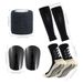 adult thickened knee high football socks shin guards set men and women dotted anti slip socks combination_maomaolike.com