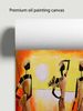 African Ethnic-inspired Abstract Decorative Painting African Woman In A Skirt Living Room Sofa Backdrop Artwork Art Exhibition Piece_maomaolike.com