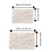 Bathroom Mat Toilet Mat Shower Mat Entrance Rug Absorbent Non-Slip Mat Soft Quick-Dry Machine Washable_maomaolike.com