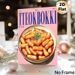 Tteokbokki Themed Painting Poster, Vibrant Watercolor-style Delicious Korean Rice Cakes In Pot Poster, Appealing Food Artwork Ideal For Kitchen And_maomaolike.com
