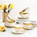 Coffee Cup Gold Ceramic Tea Cup Light Luxury Home English Afternoon Tea Set High Value Exquisite Cup And Saucer Set_maomaolike.com