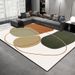 Living Room Rug,Large Rug,Oversized, Gold Leaves Design,Bedroom Rug,Soft And Thick, Machine Washable, Thickened Rug, Bedside Rug,Decorative Indoor Rug_maomaolike.com