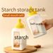Starch Box, Household Flour Storage Container, Kitchen Food-grade Plastic Baking Soda And Cornstarch Sealed Jar_maomaolike.com