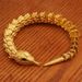Year Of The Snake New Alloy Gold Movable Zodiac Dragon Desktop Decoration Gift Snake-Shaped Metal Craft_maomaolike.com