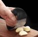 Garlic Press, Garlic Pounder, Manual Ring Garlic Peeler, Garlic Mincer, Stainless Steel Garlic Press._maomaolike.com