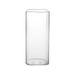 Transparent Simple Square Glass Straw With Lid For Home Use, Coffee Latte Cup, Portable Milk Breakfast Drinking Cup_maomaolike.com