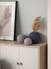 3pc Small Fresh Macaron Color Round Ball Design Ceramic Vase Can Hold Water Ornaments Decorative Vase_maomaolike.com
