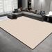 Living Room Rug Large Size Gorgeous Gold Frame Design Bedroom Rug Plush Thickened Machine Washable Thickened Underlay Interior Decorative Rug_maomaolike.com