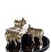 Metal Cute Miniature Landscape Bonsai Decoration Pig Hand Figurine Birthday Gift Desktop Ornament_maomaolike.com