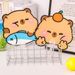 Cute Shaped Student Summer Cartoon Handheld High-Value Plastic Capybara Small Fan_maomaolike.com