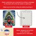 Black Toy Poodle Christmas Reindeer Porcelain Ornament Christmas Tree Hanging Decorations For Home Christmas Holiday, Rectangle, Gift, Multicolor_maomaolike.com
