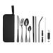Portable Picnic Knife And Fork Tool With Storage Bag For Outdoor_maomaolike.com