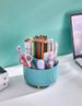 1 Piece 360 Degree Rotating Cosmetic Storage Box, Stylish ABS Plastic Bedroom, Vanity And Bathroom Storage, Hanging Jewelry_maomaolike.com