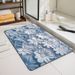 Bathroom Mat Toilet Mat Shower Mat Entrance Rug Absorbent Non-Slip Mat Soft Quick-Dry Machine Washable_maomaolike.com