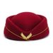 Hot Sale Women Air Cotton Flight Attendant Hat Stewardess Cap for Costume Cosplay Musical Performance_maomaolike.com