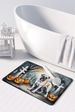 Boxer Spooky Halloween Memory Foam Kitchen Mat Machine Washable Anti-Fatigue Mat Cushion Comfort Bath Mat Or Kitchen Rug_maomaolike.com