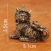 Brass Unicorn With Hollow Bottom, Mythical Creature Qilin, National Trend Brassware, Street Stall Small Metal Ornament, Handicraft_maomaolike.com