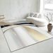 Living Room Rug Large Size Gorgeous Gold Frame Design Bedroom Rug Plush Thickened Machine Washable Thickened Underlay Interior Decorative Rug_maomaolike.com