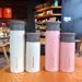 TYESO Simple Frosted Thermos Tea Portable Stainless Steel Insulated Water Bottle Travel Car Drink Vacuum Cup 350/500ML_maomaolike.com