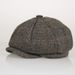 Hot Sale Men's and Women's Fashion Beret Leisure Octagonal British Retro Street Versatile Painter Hat Harris Tweed Newsboy Cap_maomaolike.com