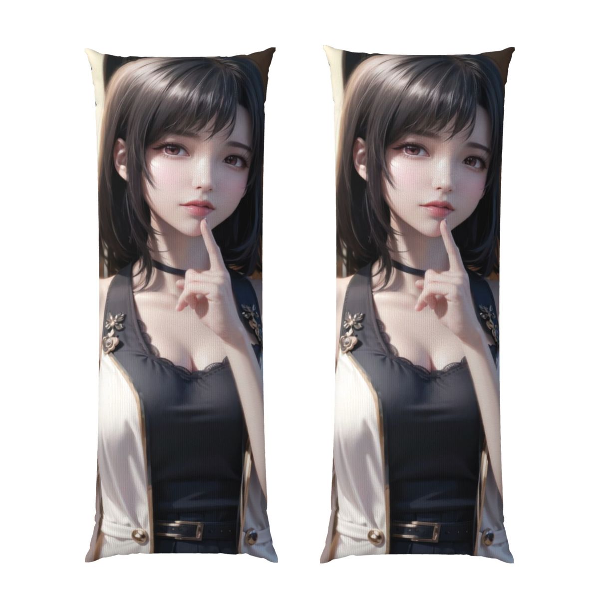 Equal Body Pillowcase, Removable Velvet Equal Body Pillowcase, (excluding Pillow Core)_maomaolike.com