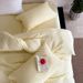 Wholesale INS Japanese Simple Solid Color Pure Cotton Double Layer Crepe All-Cotton Nordic Style Plain Four-Piece Set_maomaolike.com