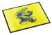Three To Get Ready Okra Doormat Front Door Mat Indoor Outdoor Rugs For Entryway, Non Slip Washable Low Pile, 24H X 36W_maomaolike.com