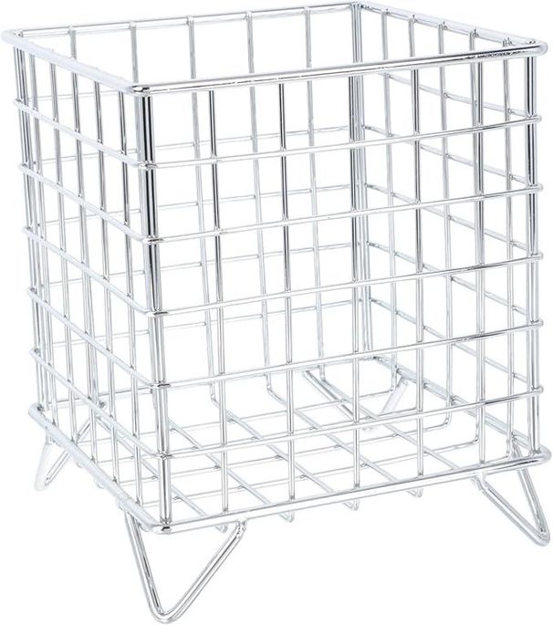 Home Use Storage Basket Iron Craft Elegant Decorative Basket Wide Application For Snacks Fruit Office Supplies_maomaolike.com