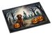 Irish Setter Spooky Halloween Doormat Front Door Mat Indoor Outdoor Rugs For Entryway, Non Slip Washable Low Pile, 24H X 36W_maomaolike.com