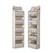 In Stock 2024 Upgraded Five-Layer Large Capacity Non-Woven Fabric Closed Door Back Hanging Storage Bag Organizer_maomaolike.com