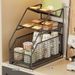 Flower Storage Silk Organizer Desktop Multi-layer Ribbon Holder Home Cake Shop Wrapping Paper Rack_maomaolike.com