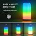 Dimmable RGB LED Night Light Portable ABS Plastic Bedside Lamp For Bedroom Nursery Bathroom Decor Sleep Light
_maomaolike.com