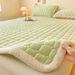Winter Milk Velvet Mattress Pad Thickened Flannel Blanket Student Mat Bedding Double 1.8 Single 1.5m_maomaolike.com