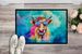 Hippie Animal Malvi Cow Doormat Front Door Mat Indoor Outdoor Rugs For Entryway, Non Slip Washable Low Pile, 24H X 36W_maomaolike.com