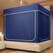 Mosquito And Blackout Integrated Curtain For Home Bedroom Full Cover Bed Tent 2025 New Model Children's Anti-Fall Pattern Net_maomaolike.com