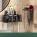 Stainless Steel Storage Rack Without Punching Holes, Bathroom Brush And Mouthwash Cup Storage, Wall Mounted Rack,_maomaolike.com