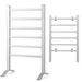 Electric Heated Towel Rack For Bathroom, Wall Mounted Towel Warmer, 6 Stainless Steel Bars Drying Rack_maomaolike.com