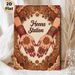 Henna Station Themed Painting Poster, Ornate Ethnic Style Poster, Rich Cultural Design Featuring Henna-decorated Hands And Adorned Elephants, Ideal_maomaolike.com