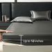 Cross-Border Summer Ice Silk Bed Sheet Solid Color Cooling Mat Mattress Cover Simmons Protector Single Piece Three-Piece Set Machi_maomaolike.com