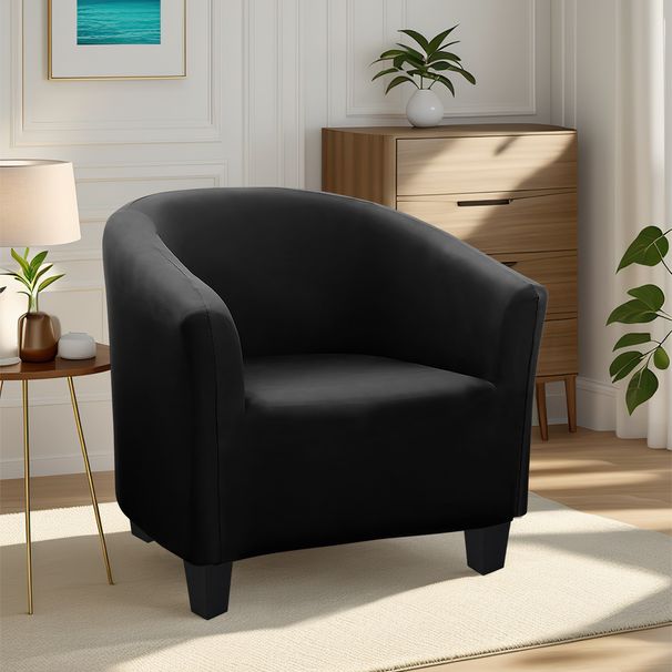 Cross-border Elastic Waterproof Milk Silk One-piece Bathtub Solid Color Universal Single-person Sofa Cover, Summer Dropshipping_maomaolike.com