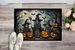 Witches Spooky Halloween Doormat Front Door Mat Indoor Outdoor Rugs For Entryway, Non Slip Washable Low Pile, 24H X 36W_maomaolike.com