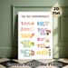 Ten Commandments Painting Poster, Colorful Cartoon-style Illustrated Poster, Offers Clear Moral Guidance, Suitable For Church And Home Wall Decor_maomaolike.com