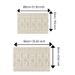 Bathroom Mat Toilet Mat Shower Mat Entrance Rug Absorbent Non-Slip Mat Soft Quick-Dry Machine Washable_maomaolike.com