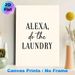 Laundry Humor Painting Poster, Minimalist Black-and-White Typographic Poster, Witty Relatable Text Design, Ideal Decor For Laundry Room_maomaolike.com