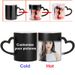 Personalized Color Changing Photo Text 11 Oz Ceramic Mug, Customized Picture Name Tea Cup, Custom Mug, Personalizadas Photos_maomaolike.com