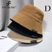 Hot Sale Solid Color Bucket Hat For Men Women Panama Basin Cap Fashion Foldable Cotton Sun Visors Large Brim Fisherman Caps gorra_maomaolike.com
