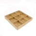 Hot Pot Bamboo Plate Compartmental Platter Vegetable Tray_maomaolike.com