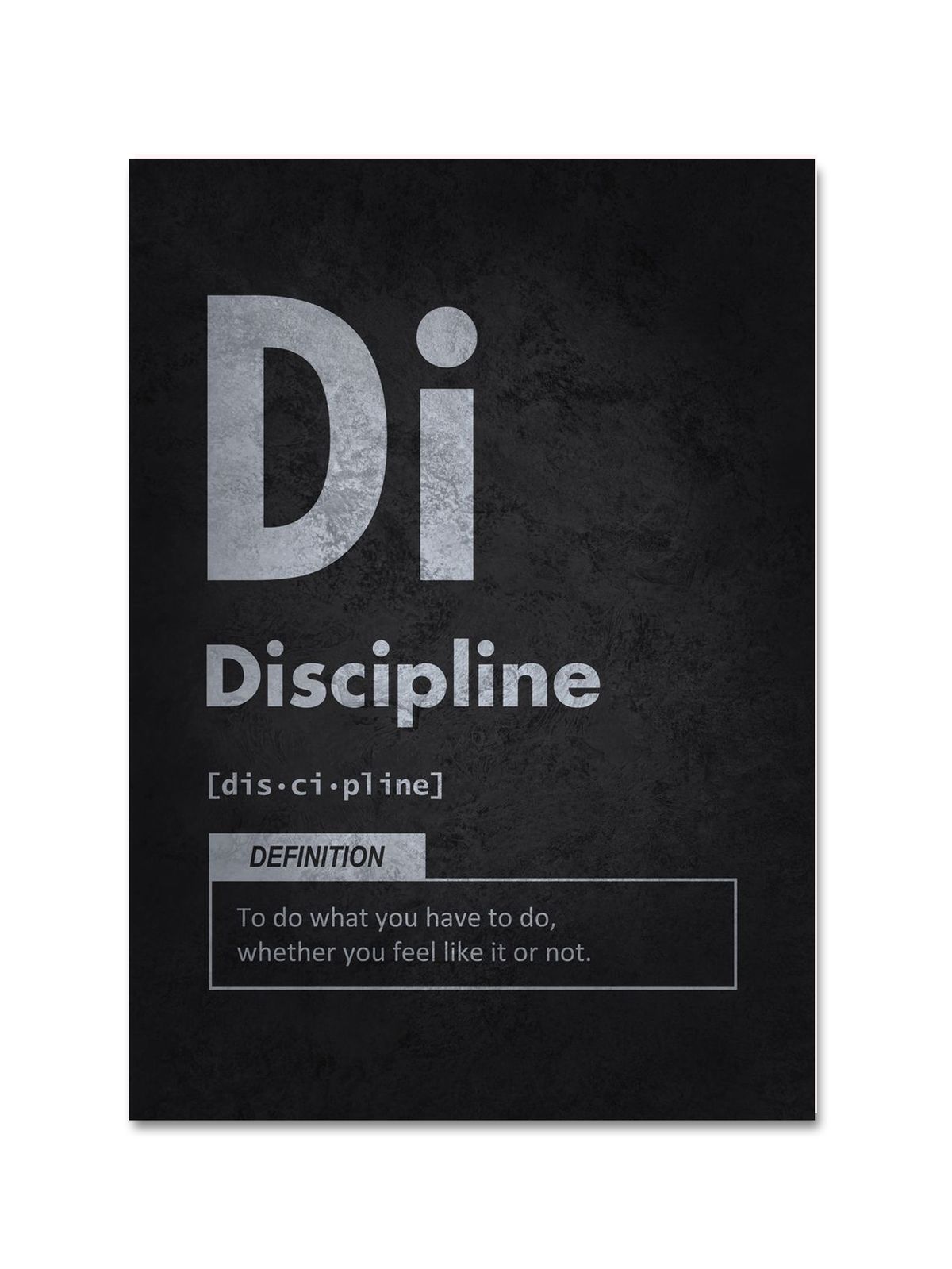 Motivational Decorative Art: Elements Of Success Themes: Self-Discipline, Excellence, Focus Striving And Perseverance Minimalism_maomaolike.com