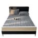 Factory Wholesale Solid Color Thickened Crystal Velvet Bed Protector Quilted European Style Pattern Mattress Export Foreign Trade_maomaolike.com